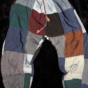 Patchwork Bohemian Pants